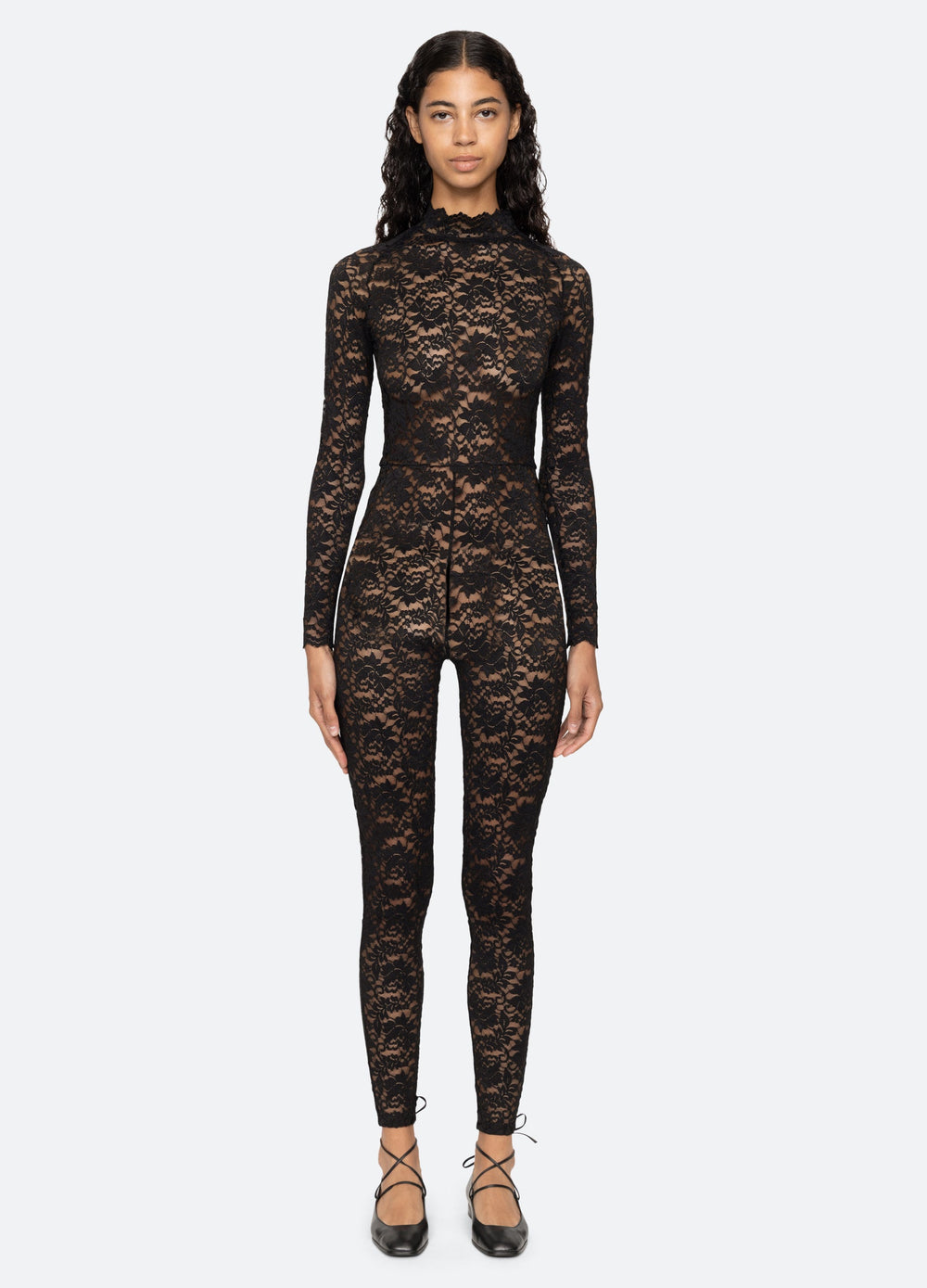 Cream Lilian Catsuit | Sea New York