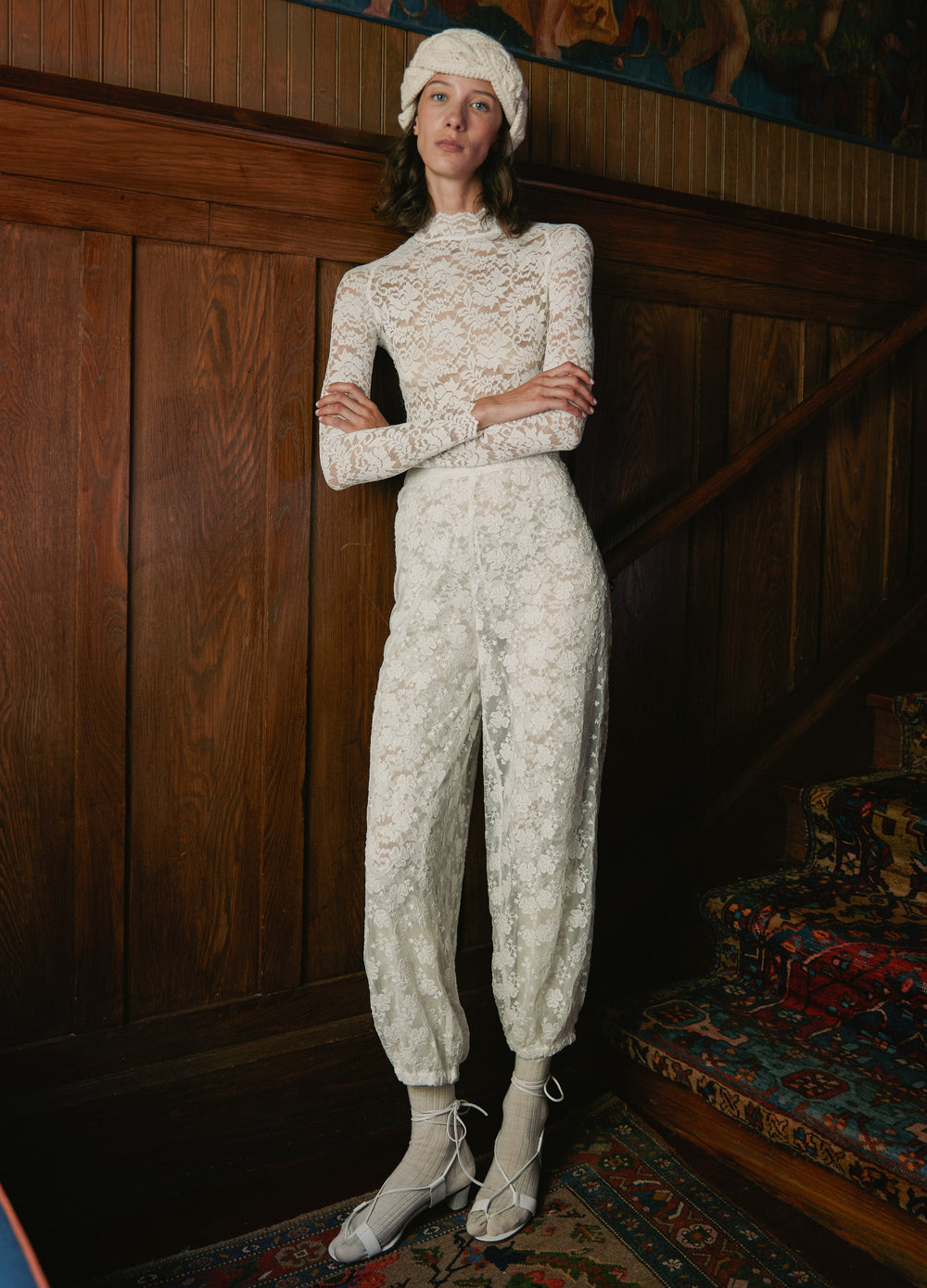 Cream Lilian Catsuit | Sea New York