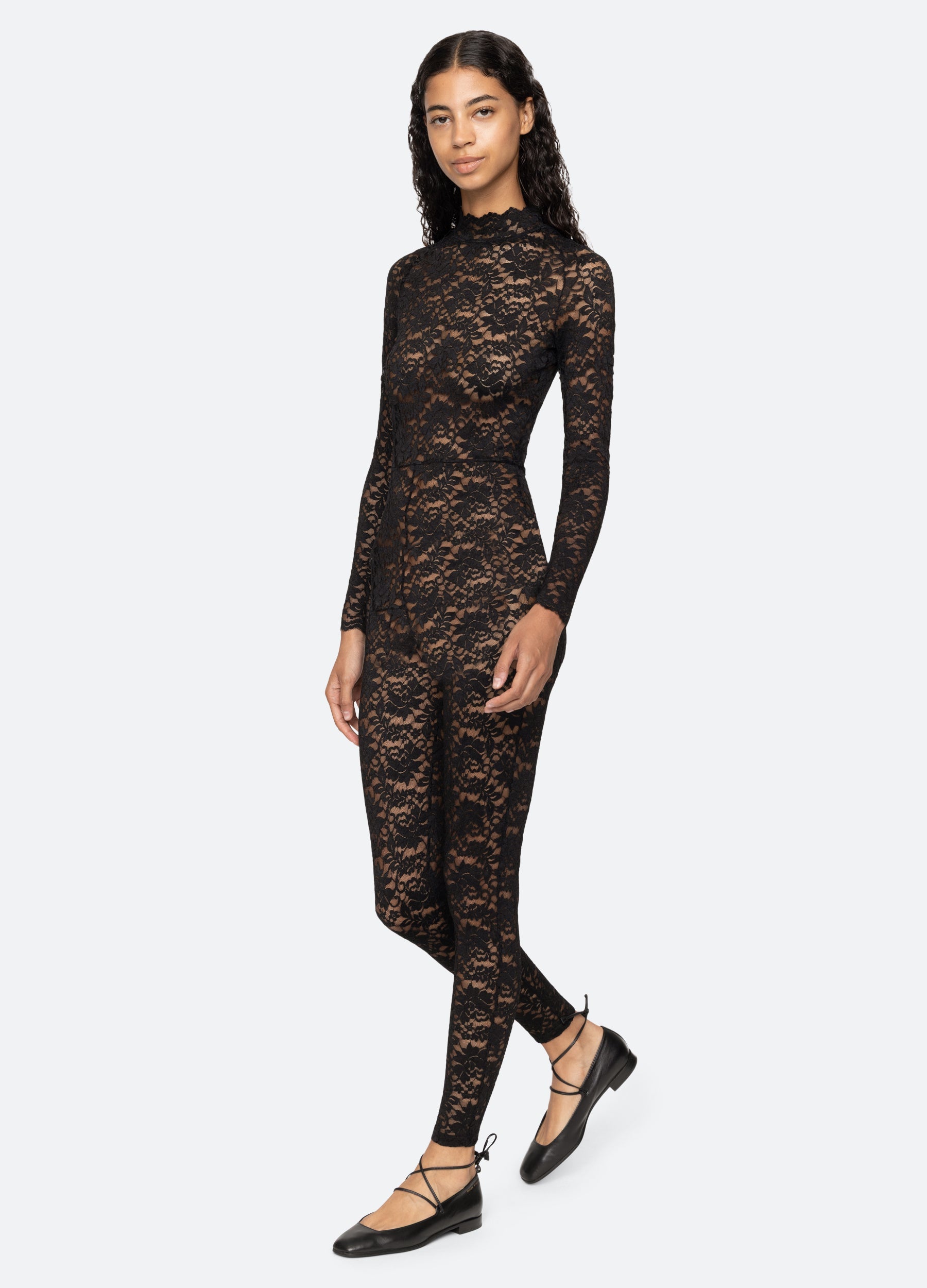 Cream Lilian Catsuit | Sea New York