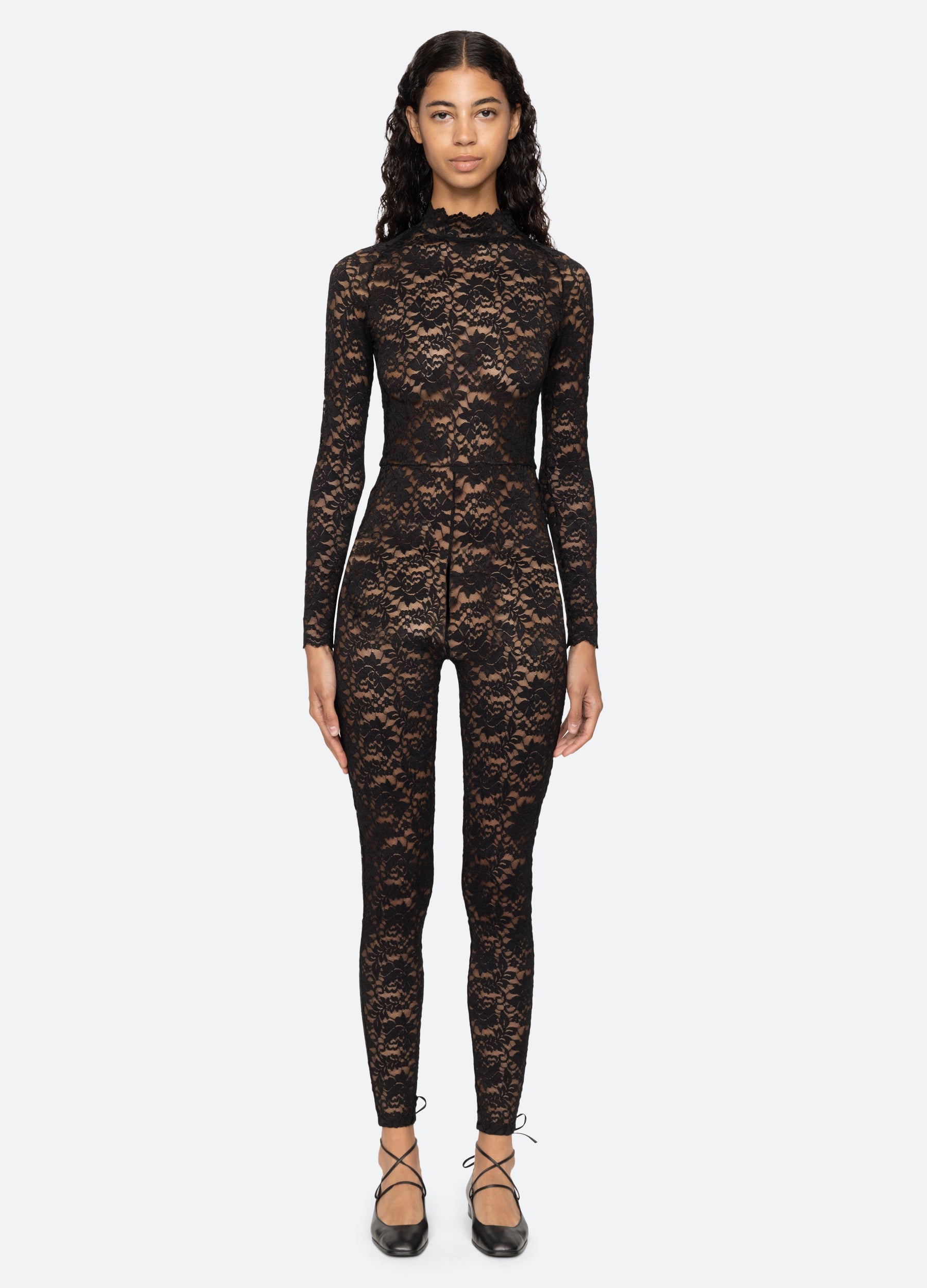 Cream Lilian Catsuit | Sea New York
