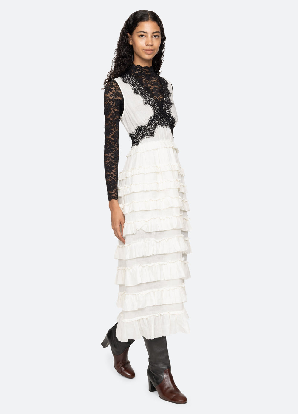 Cream Lilian Catsuit | Sea New York