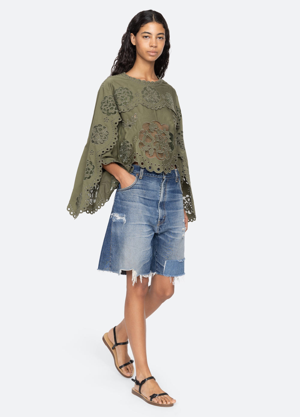 White Gardener L/S Top | Sea New York