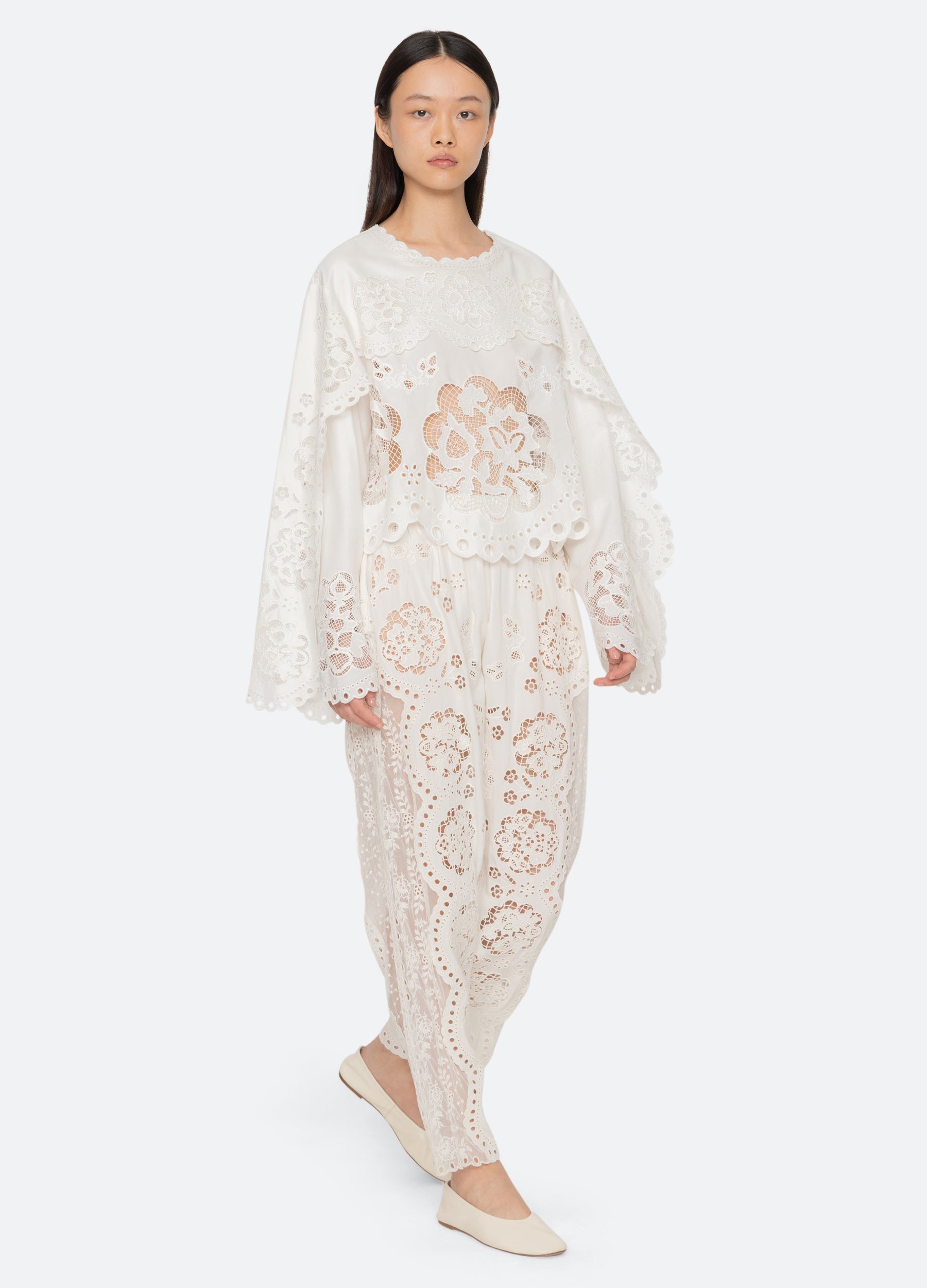 White Gardener L/S Top | Sea New York