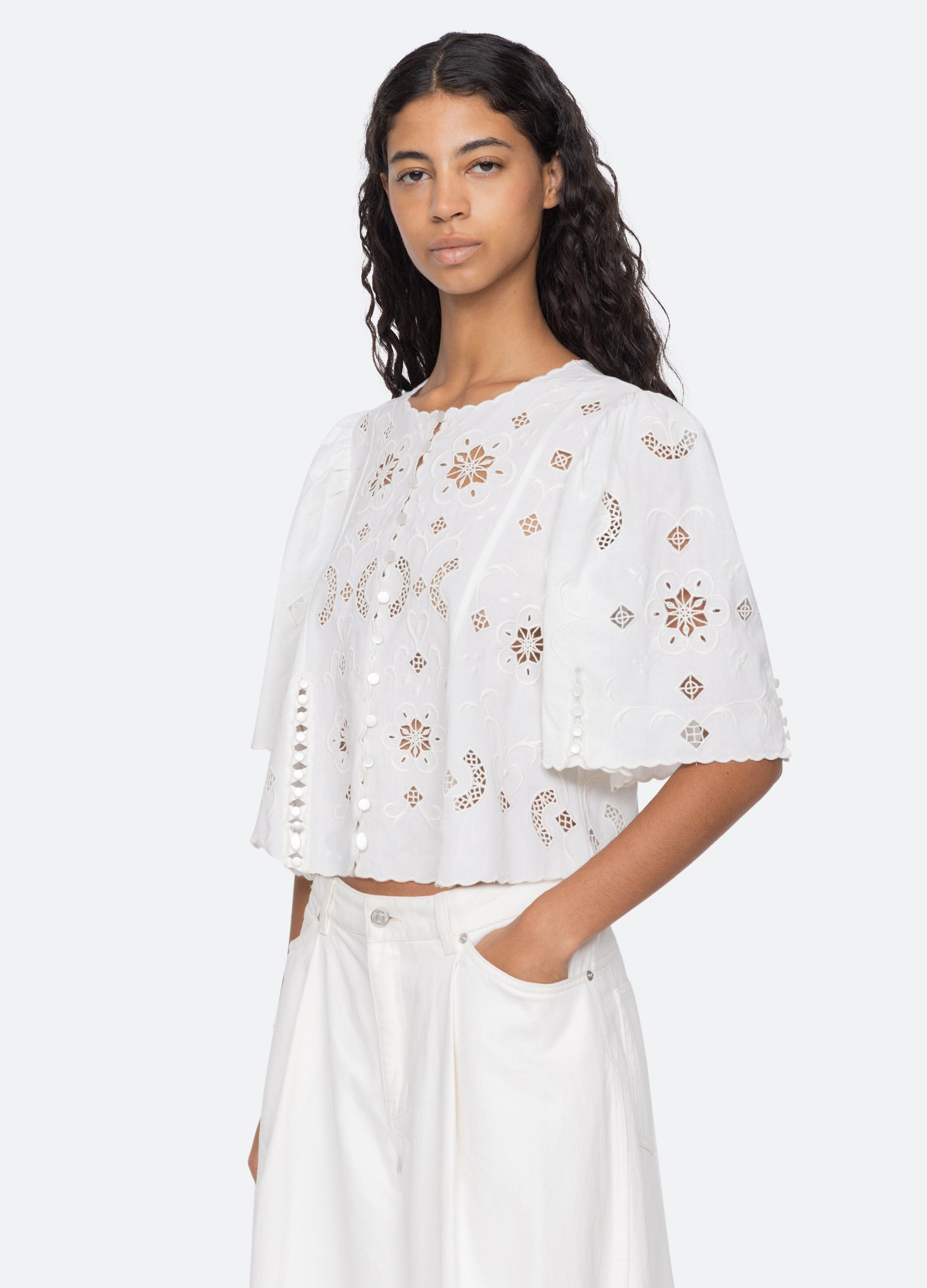 White Gardener Top | Sea New York