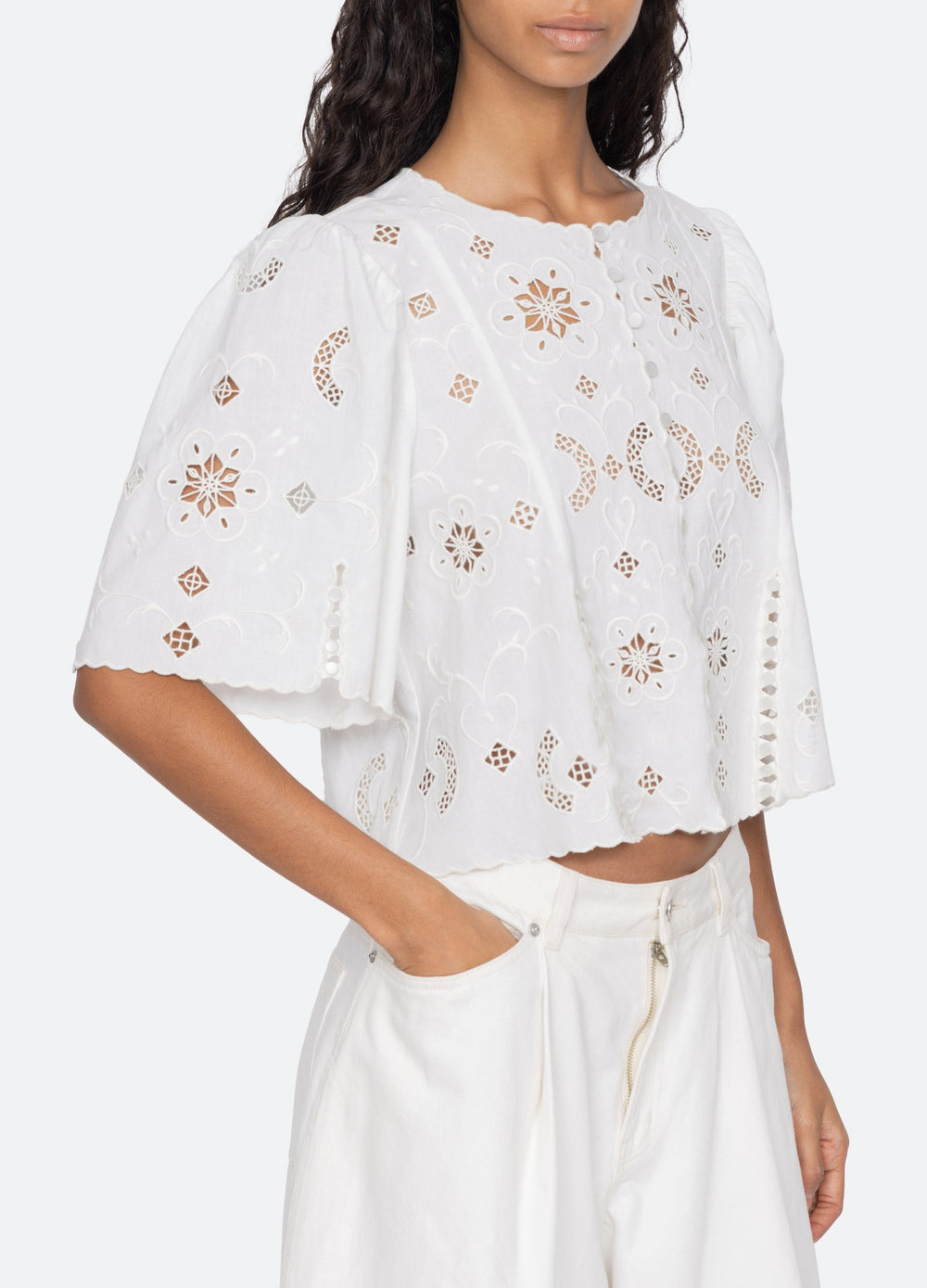 White Gardener Top | Sea New York