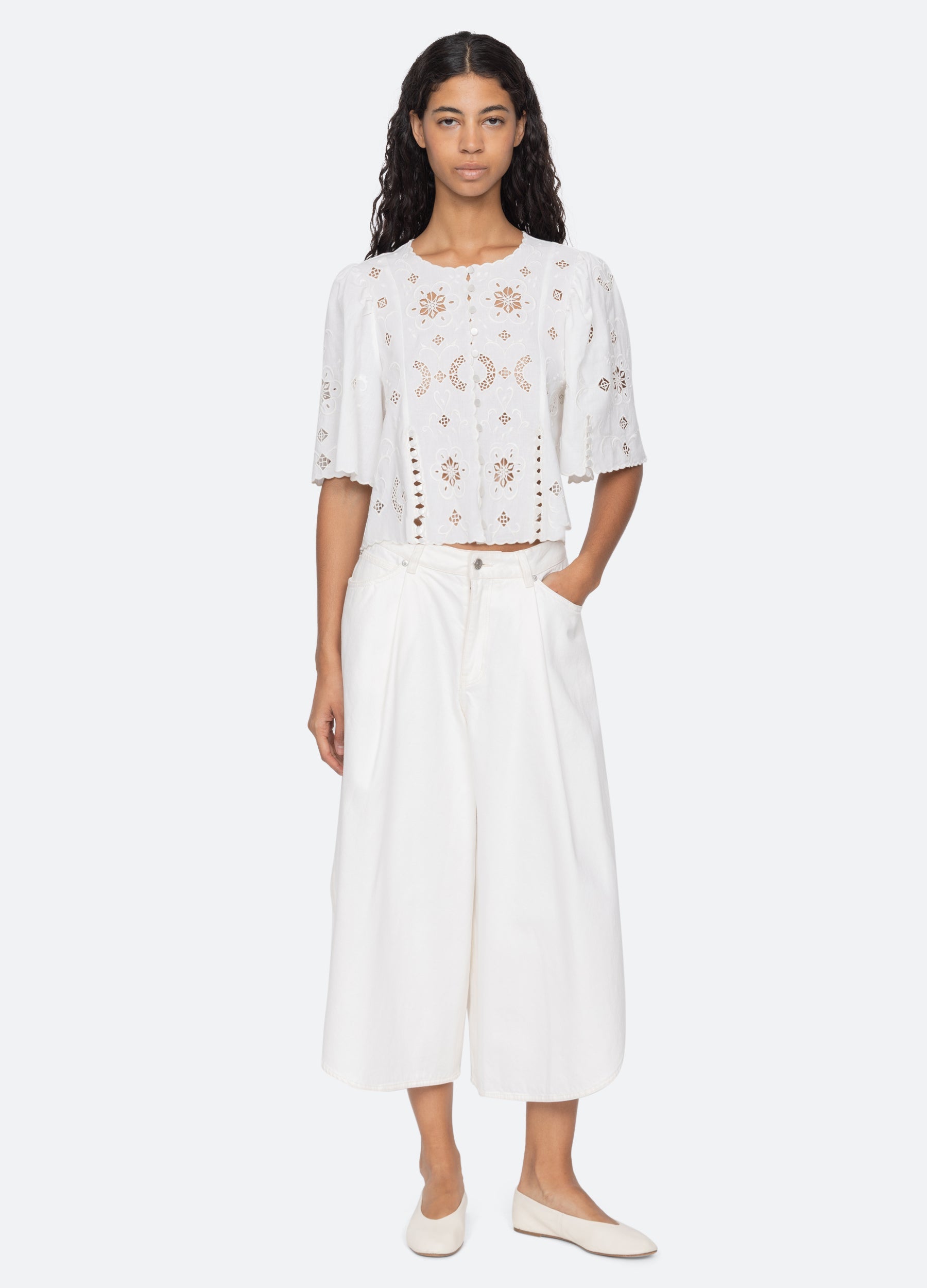 White Gardener Top | Sea New York