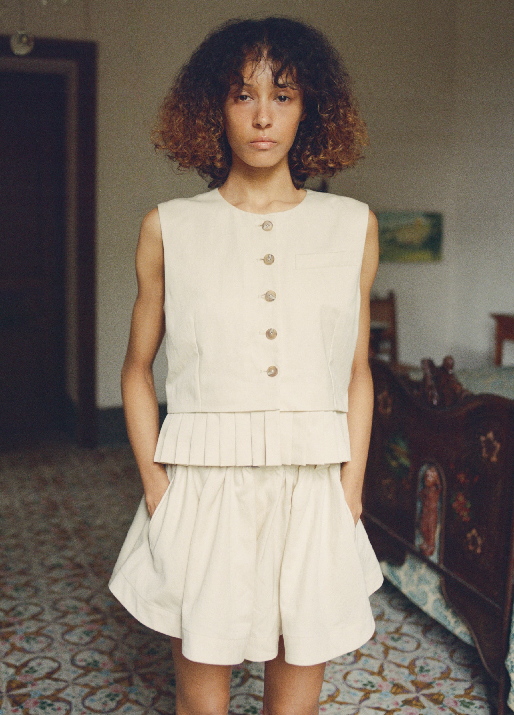 Bone Angelina Vest | Sea New York