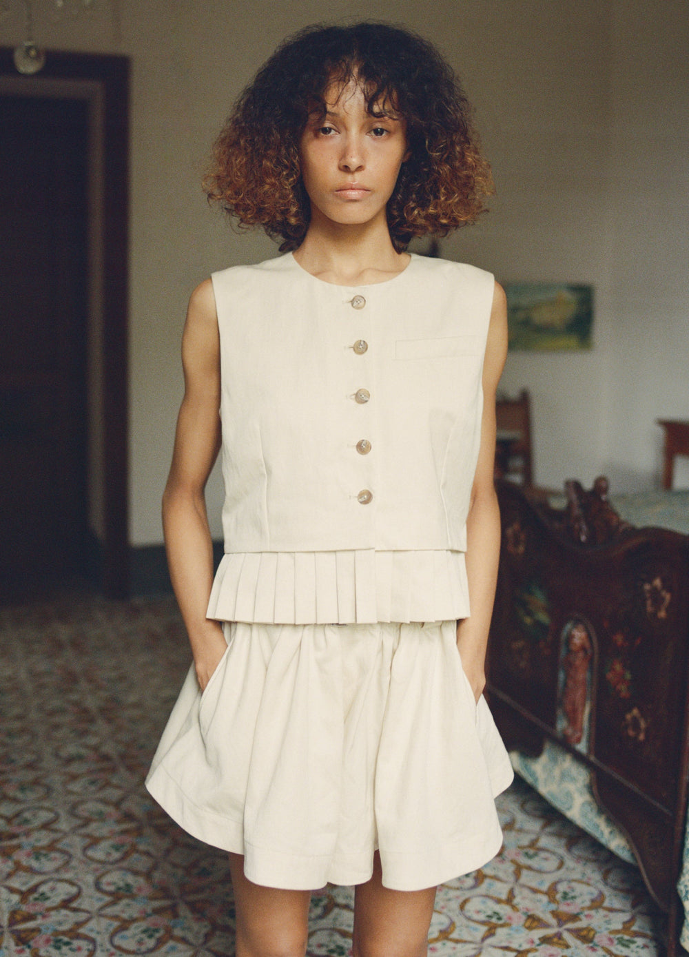 Bone Angelina Vest | Sea New York