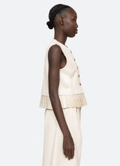 Bone Angelina Vest | Sea New York