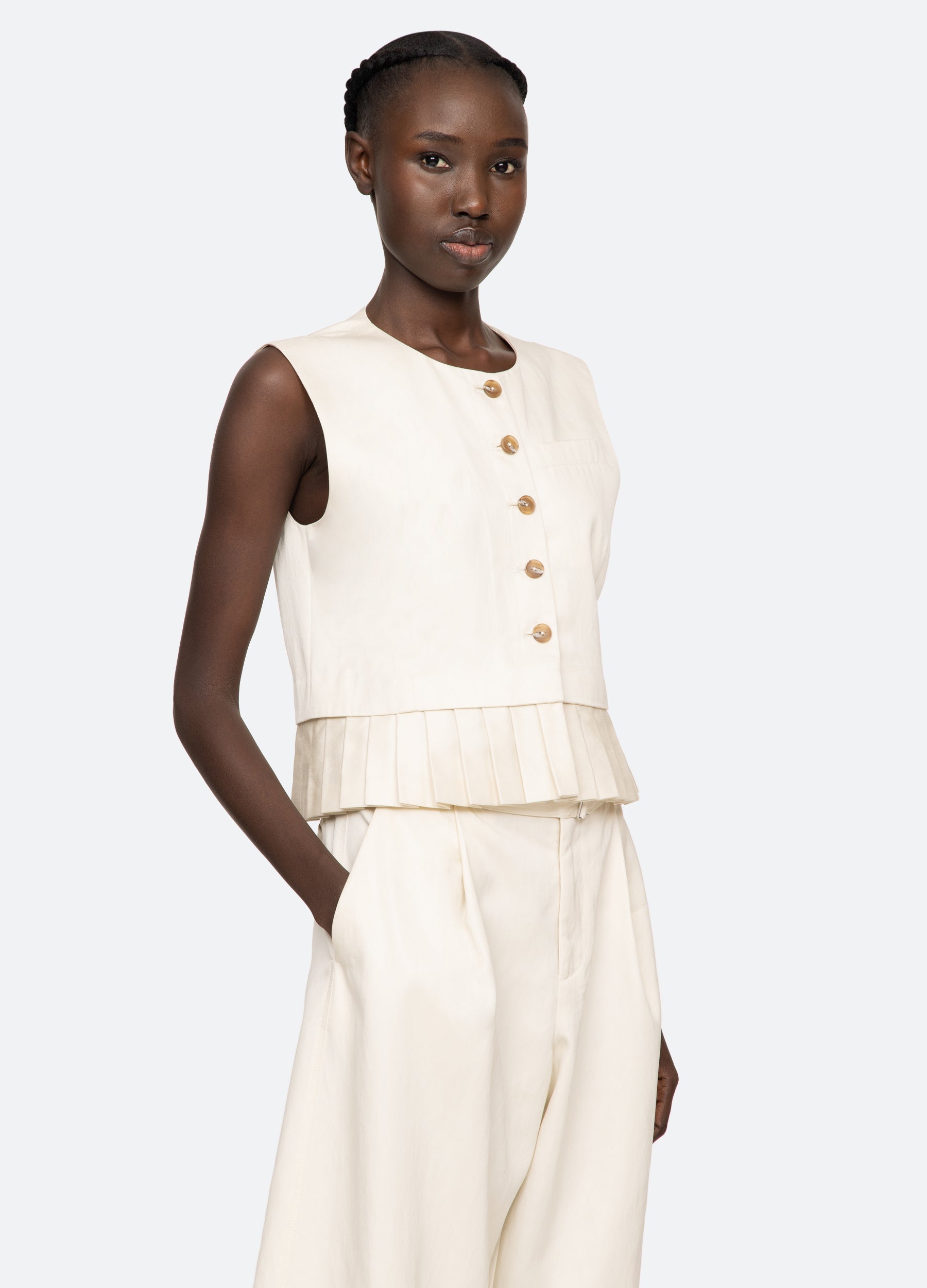 Bone Angelina Vest | Sea New York