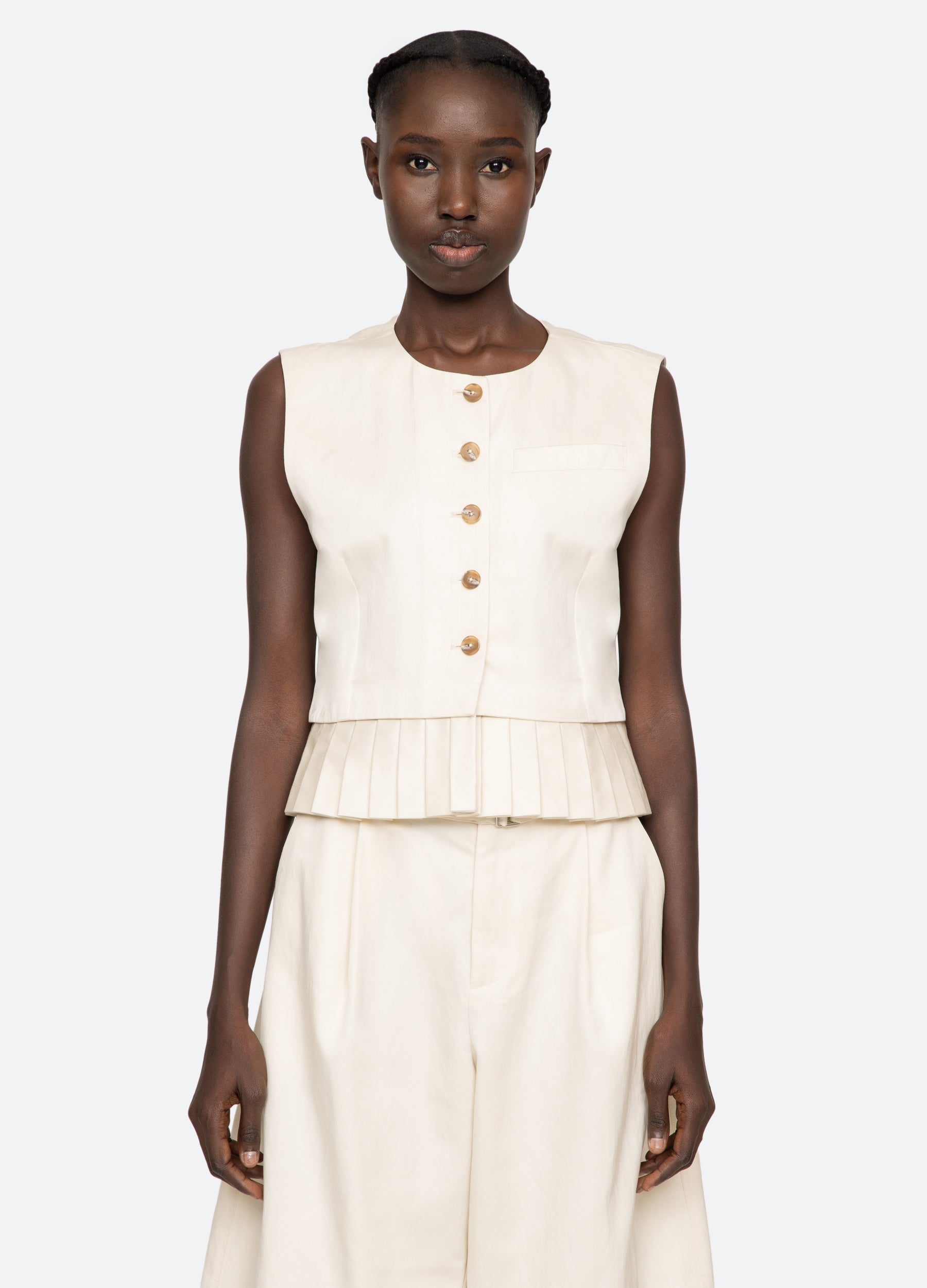 Bone Angelina Vest | Sea New York