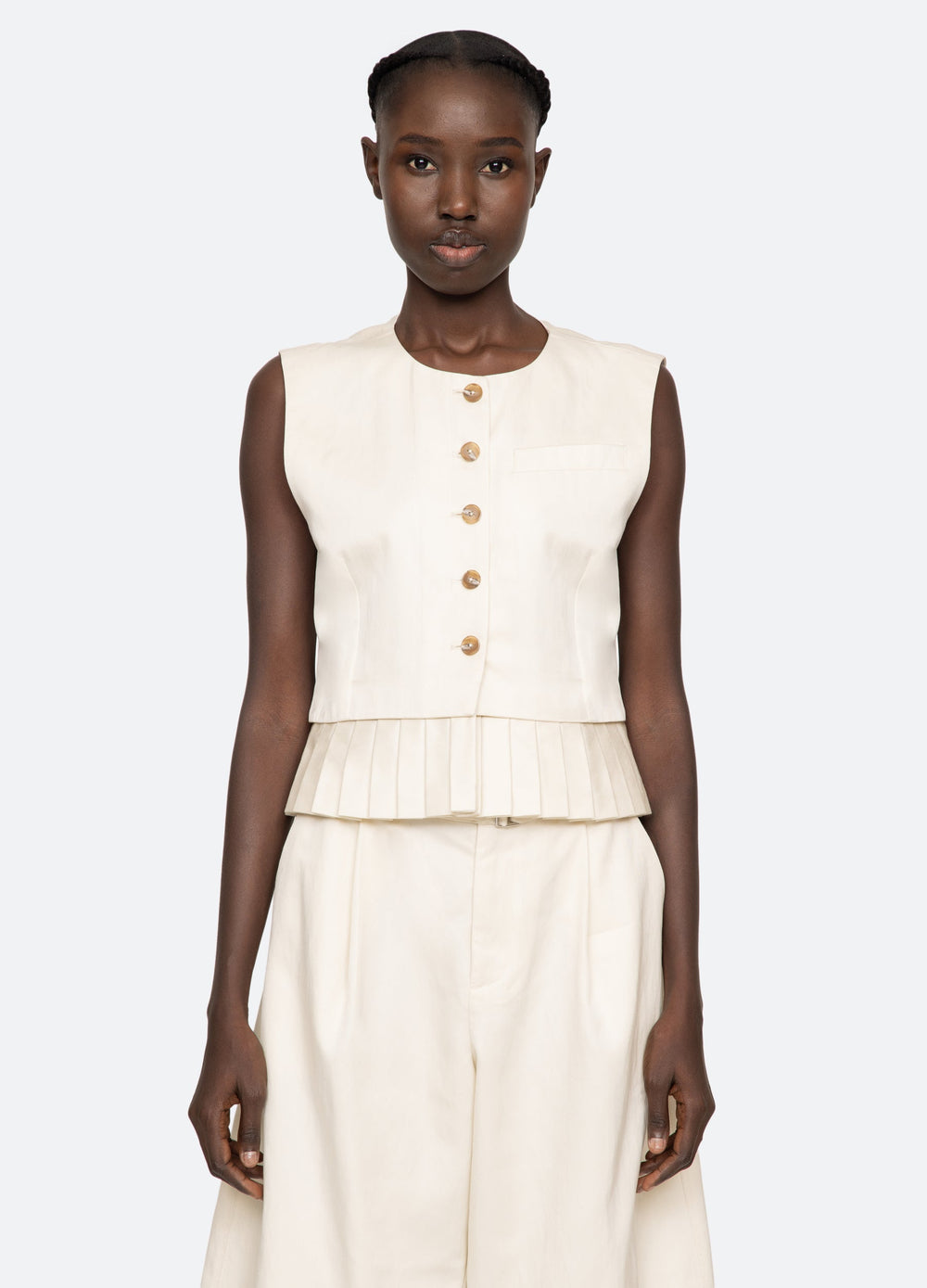Bone Angelina Vest | Sea New York