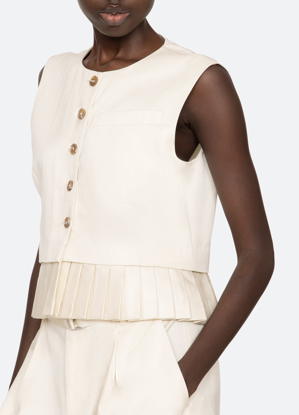 Bone Angelina Vest | Sea New York