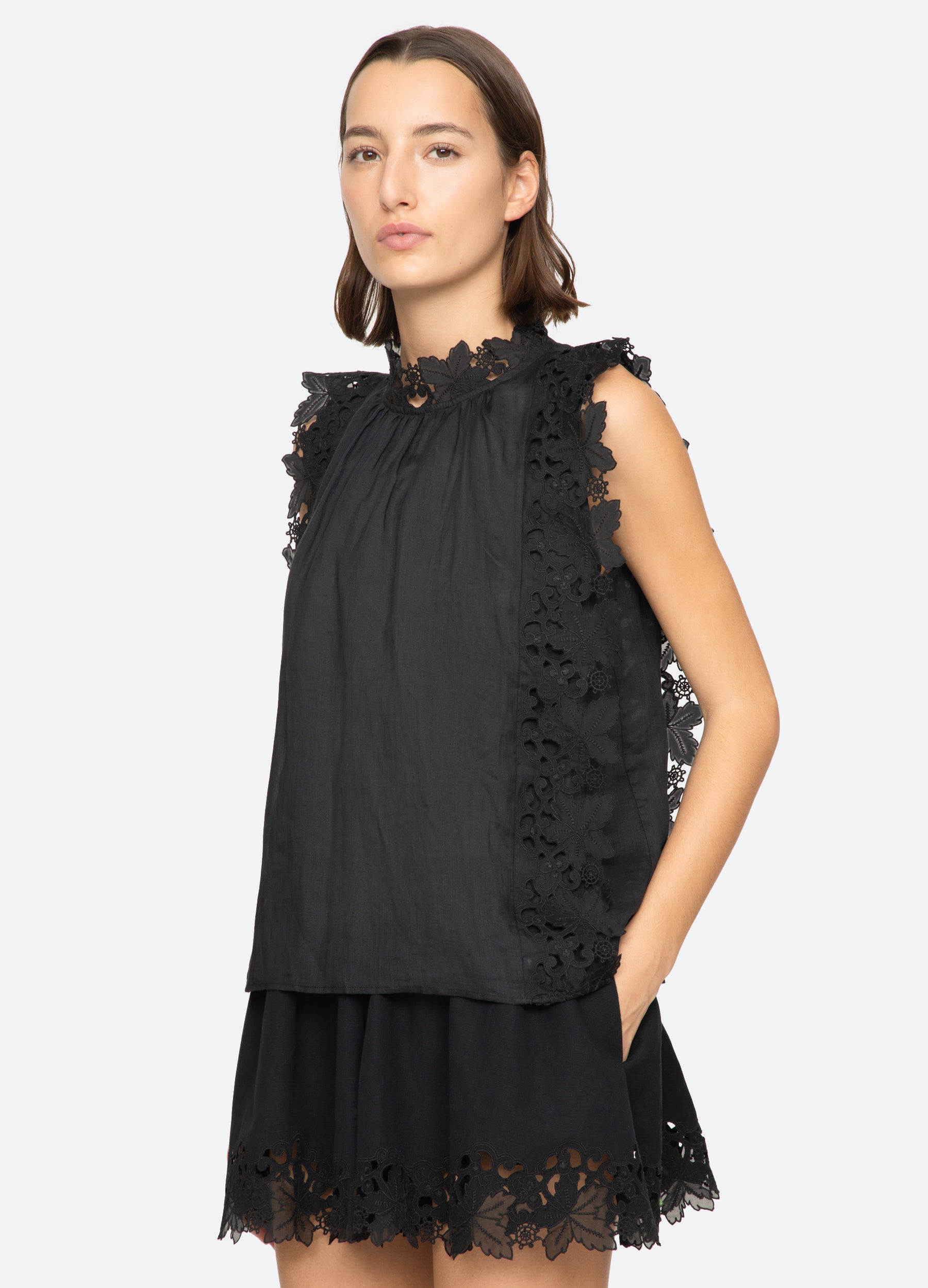 Black Eleannora Top | Sea New York