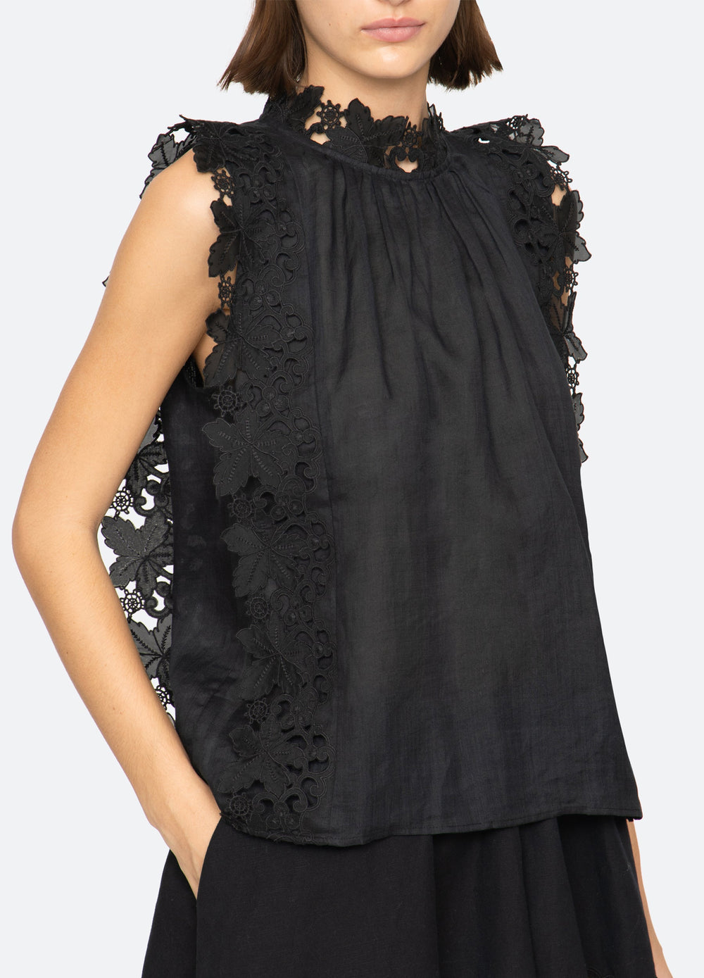 Black Eleannora Top | Sea New York