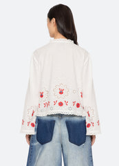 Cream Catharina L/S Top | Sea New York