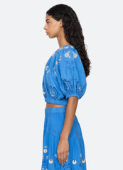 Blue Catharina Top | Sea New York