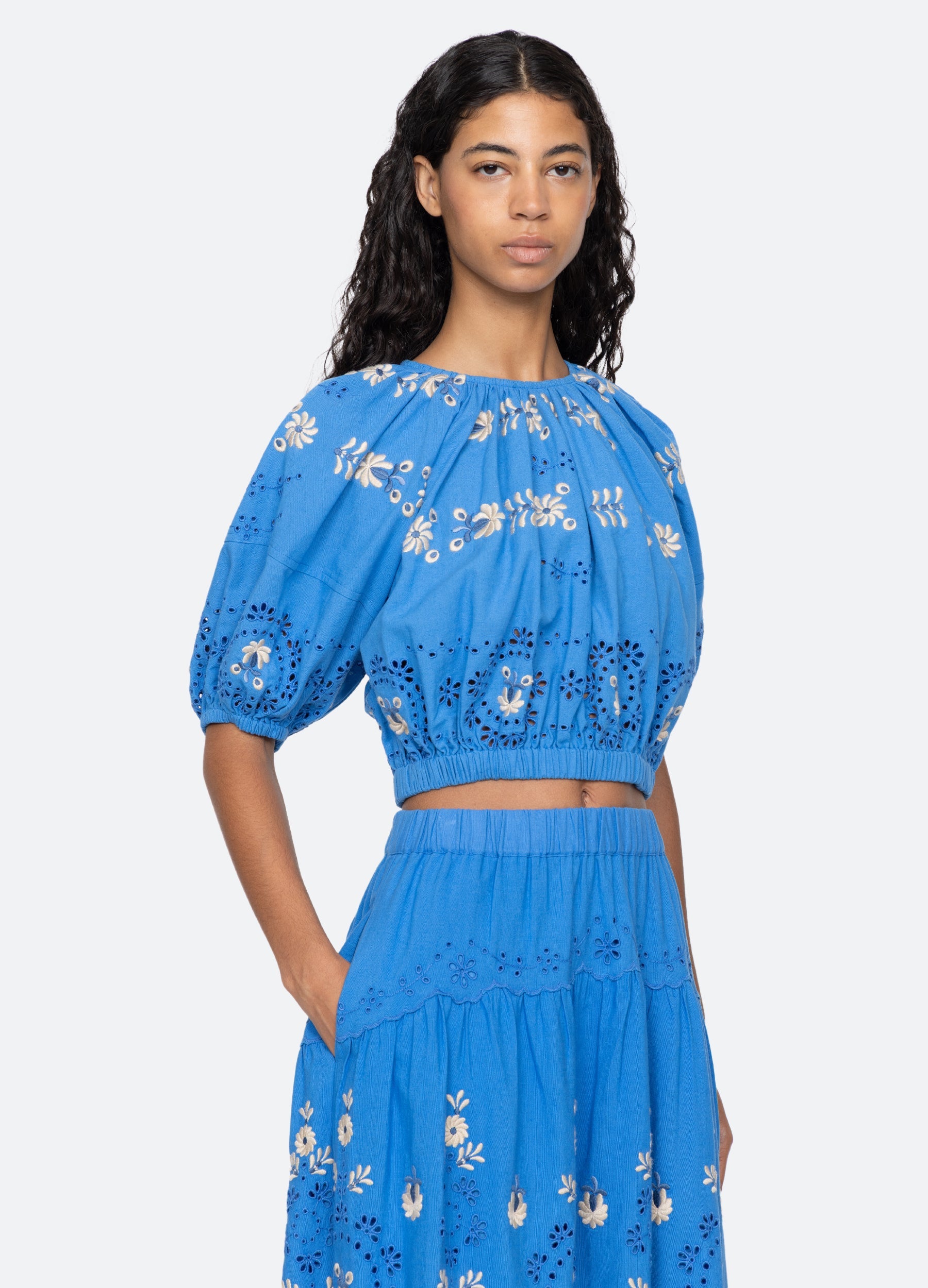 Blue Catharina Top | Sea New York