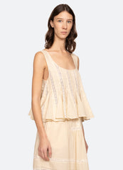 Cream Pippa Top | Sea New York