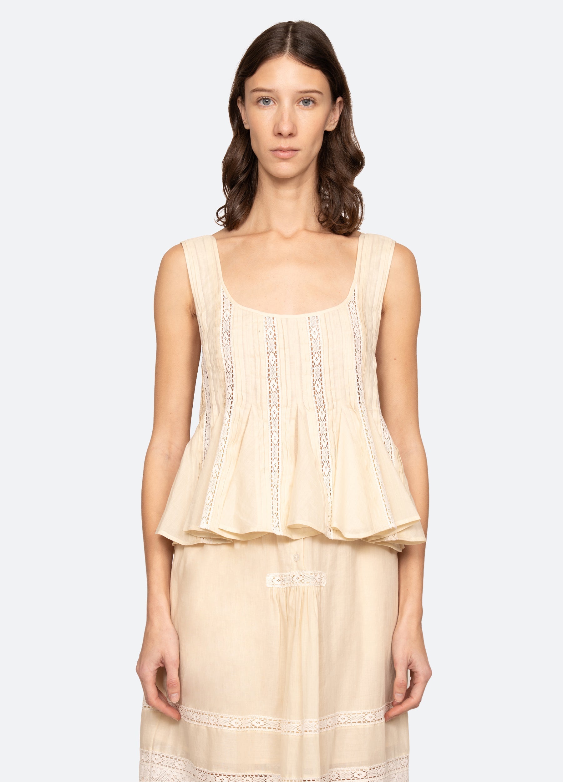 Cream Pippa Top | Sea New York