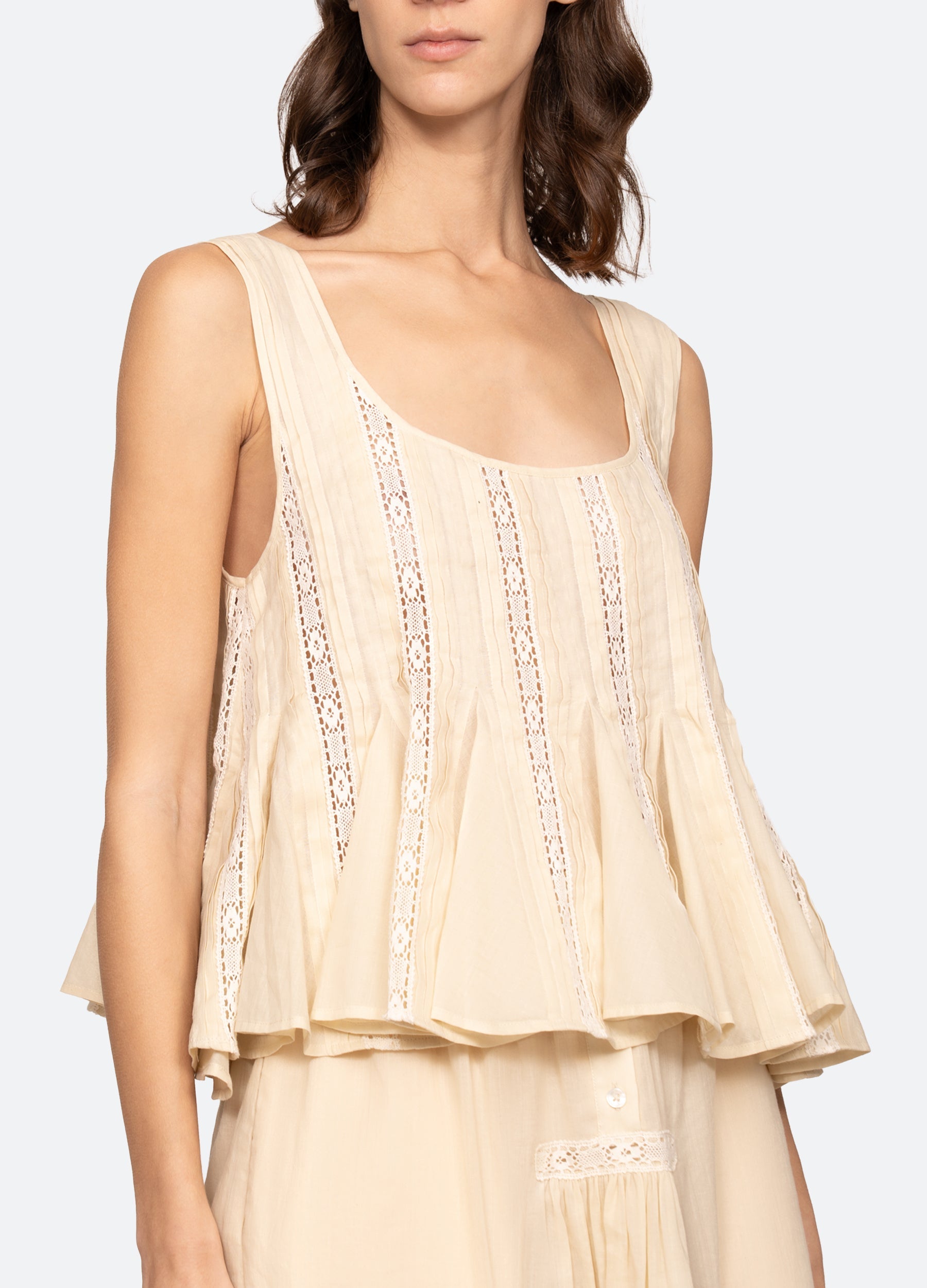 Cream Pippa Top | Sea New York