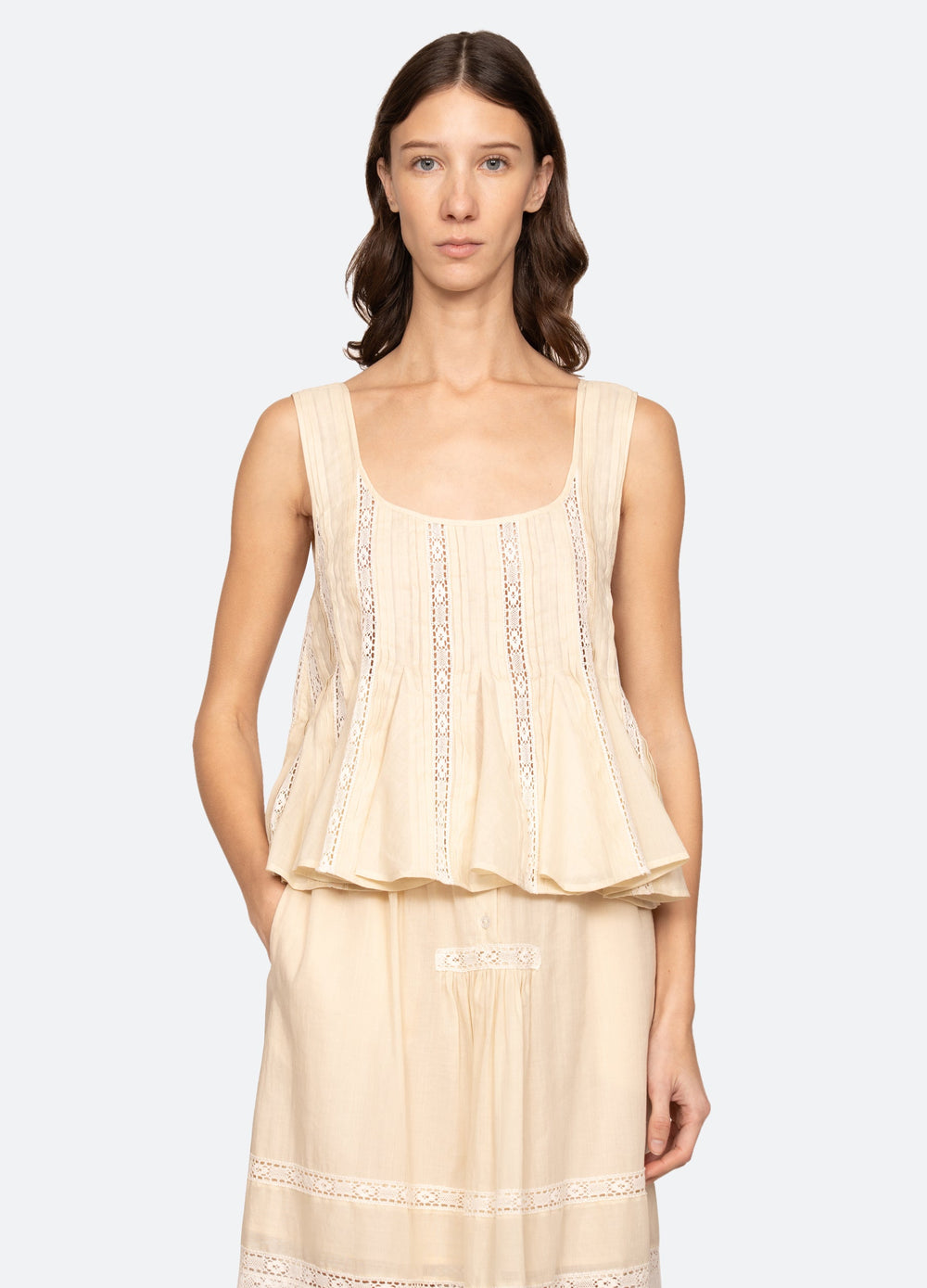 Cream Pippa Top | Sea New York