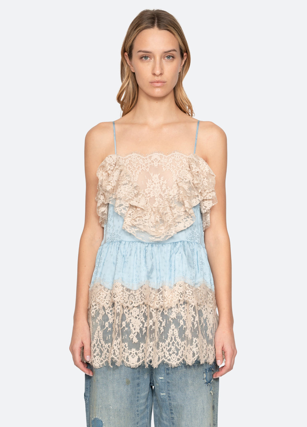 Blue Ethel Tunic Top | Sea New York