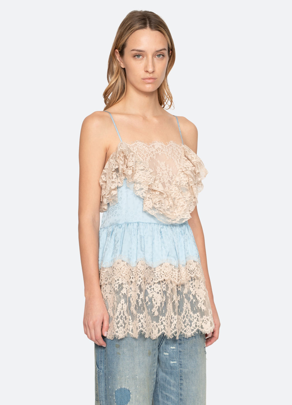Blue Ethel Tunic Top | Sea New York