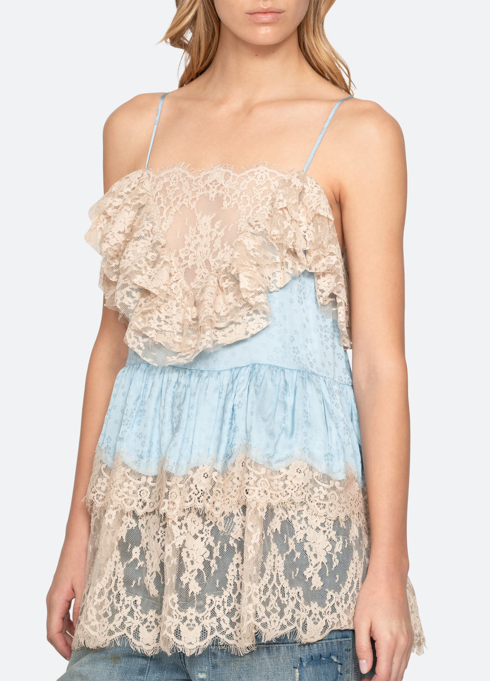 Blue Ethel Tunic Top | Sea New York