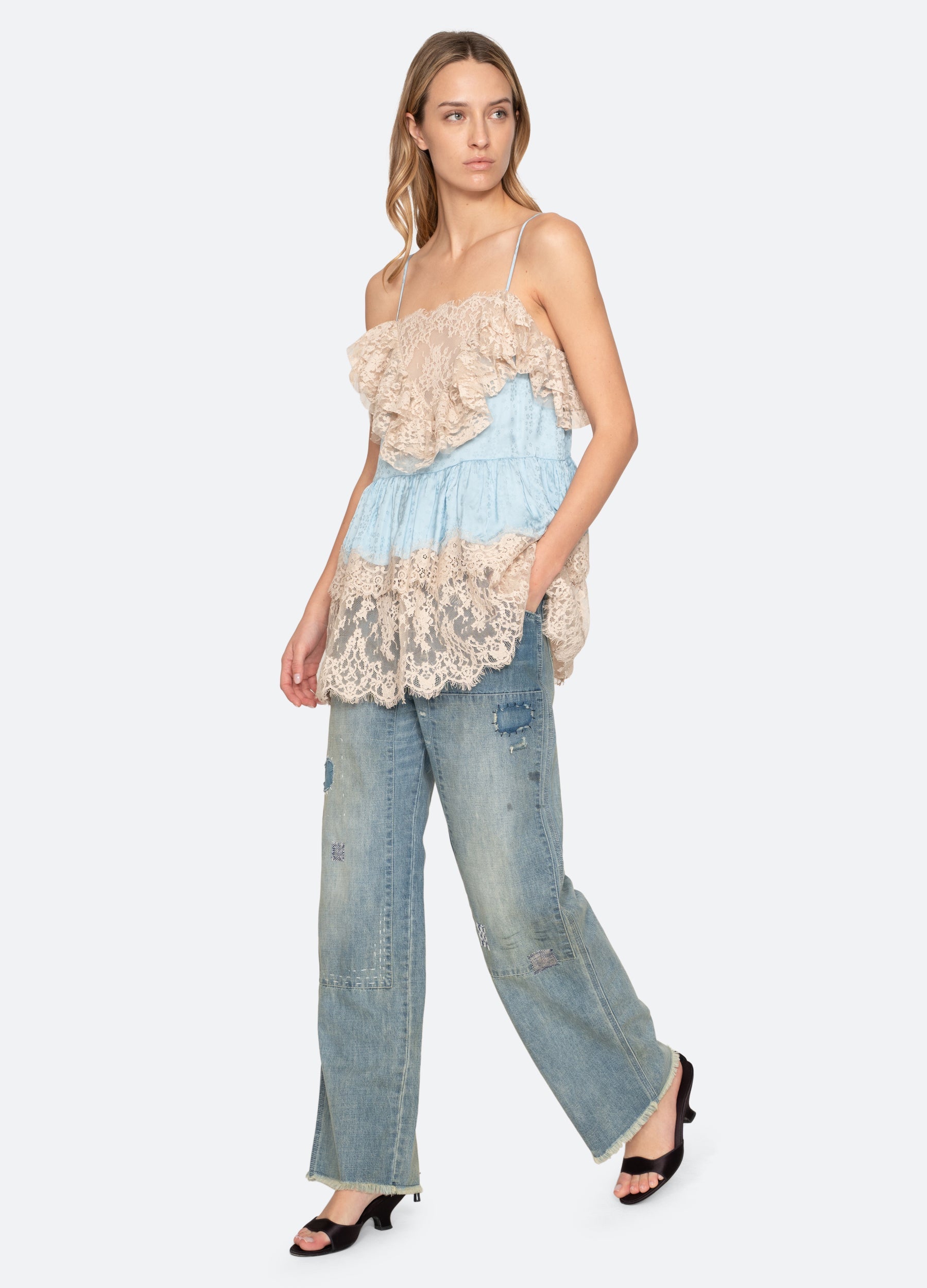 Blue Ethel Tunic Top | Sea New York