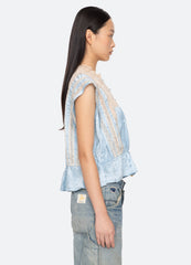 Blue Ethel Top | Sea New York