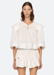 Cream Lois Top | Sea New York