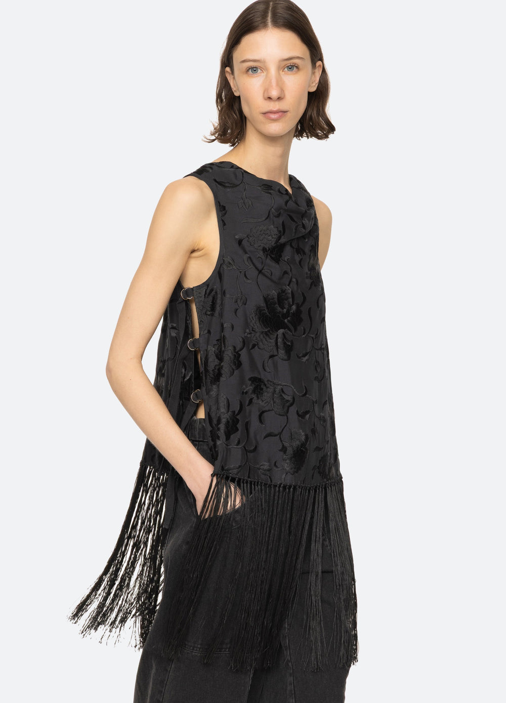Cream Priscilla Vest | Sea New York