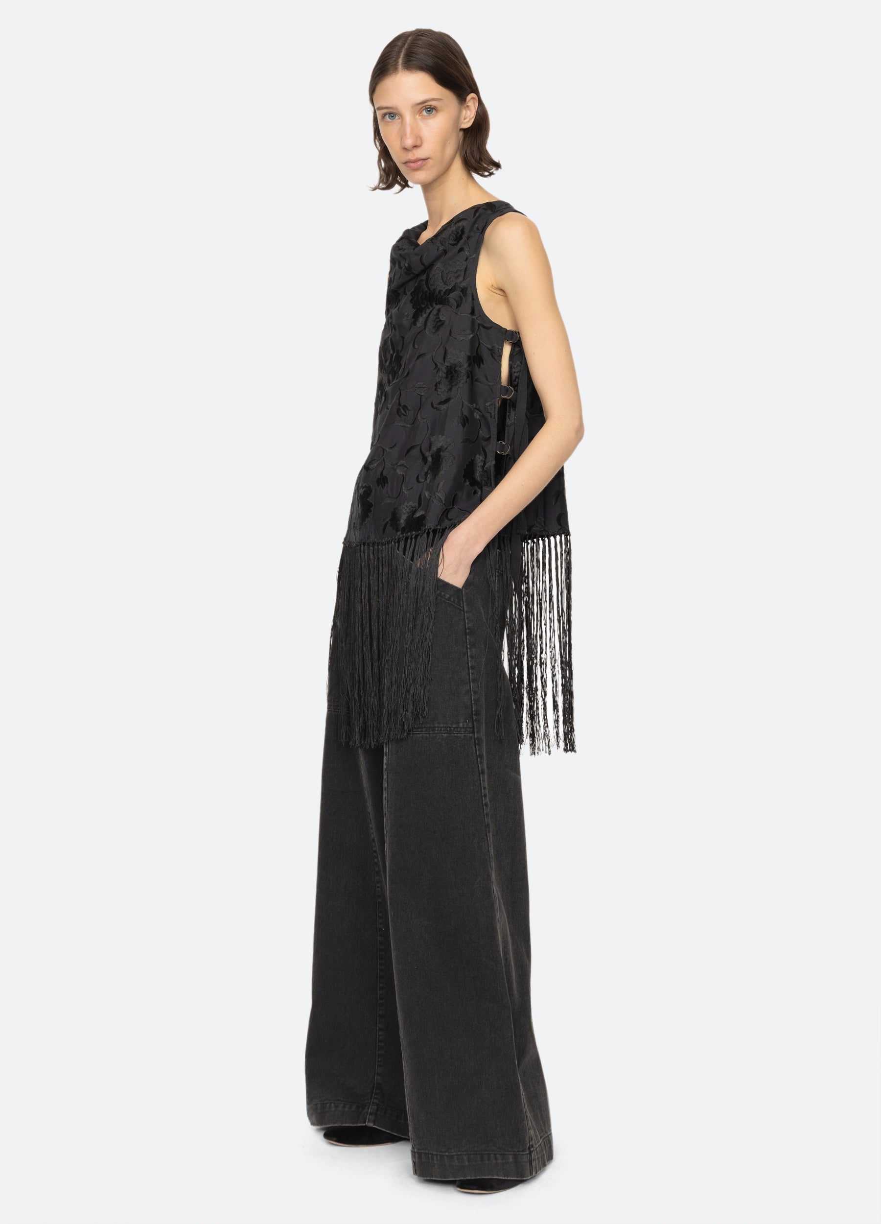 Cream Priscilla Vest | Sea New York
