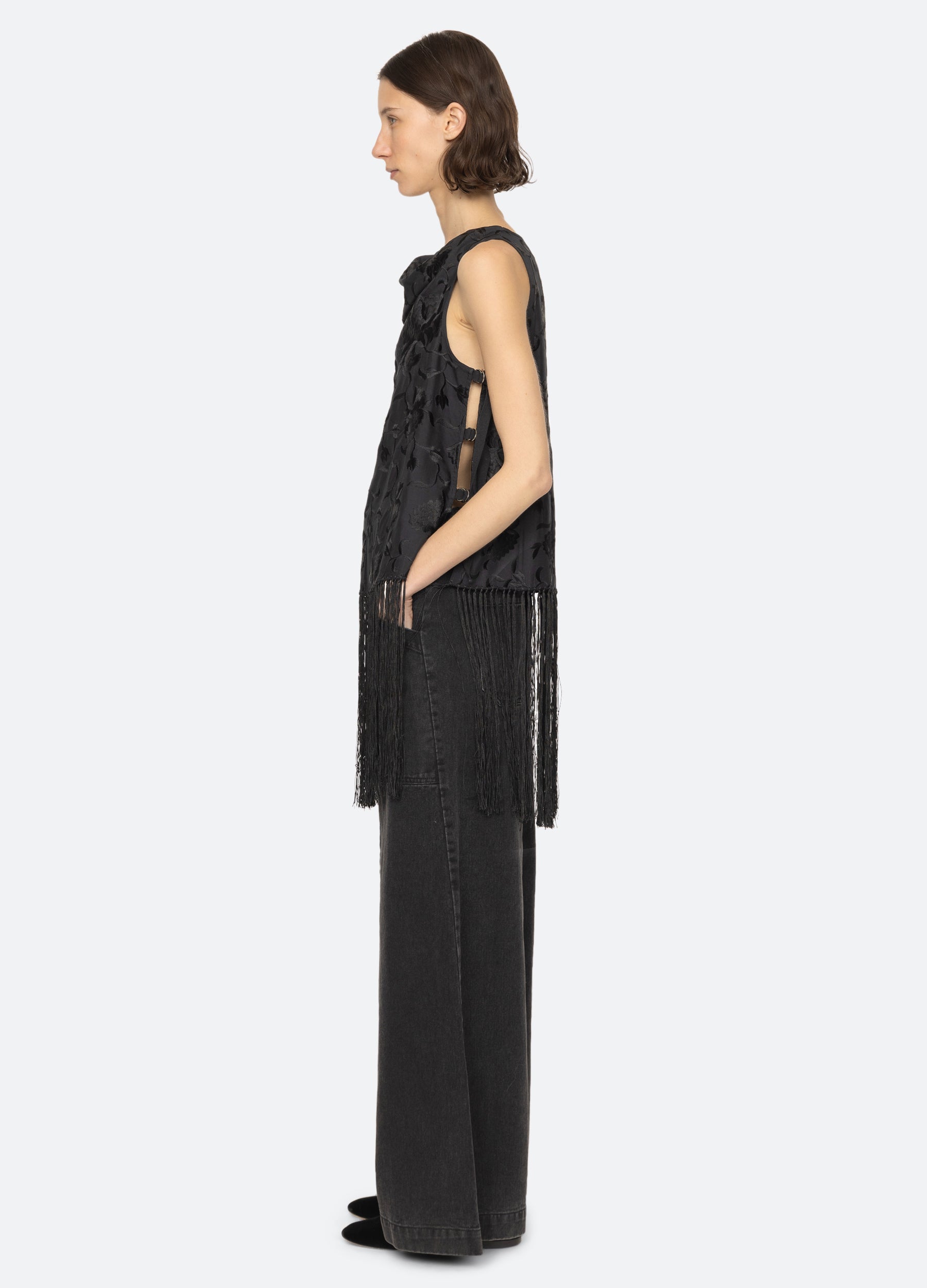 Cream Priscilla Vest | Sea New York