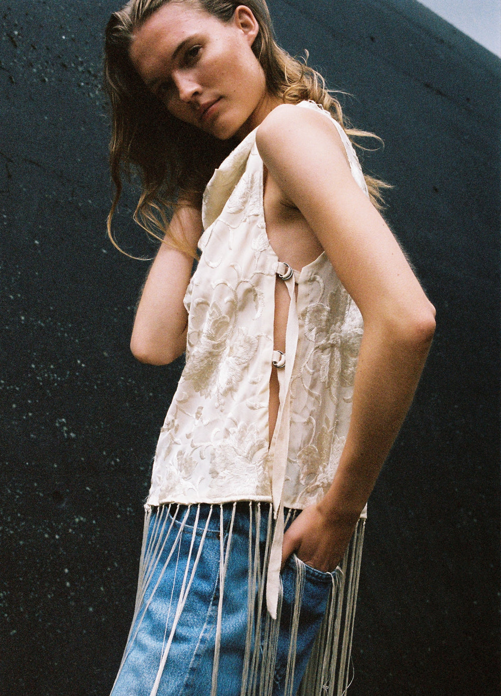 Cream Priscilla Vest | Sea New York