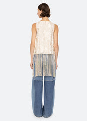 Cream Priscilla Vest | Sea New York