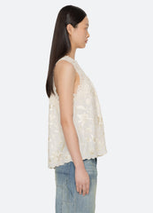 Cream Alina Tank | Sea New York