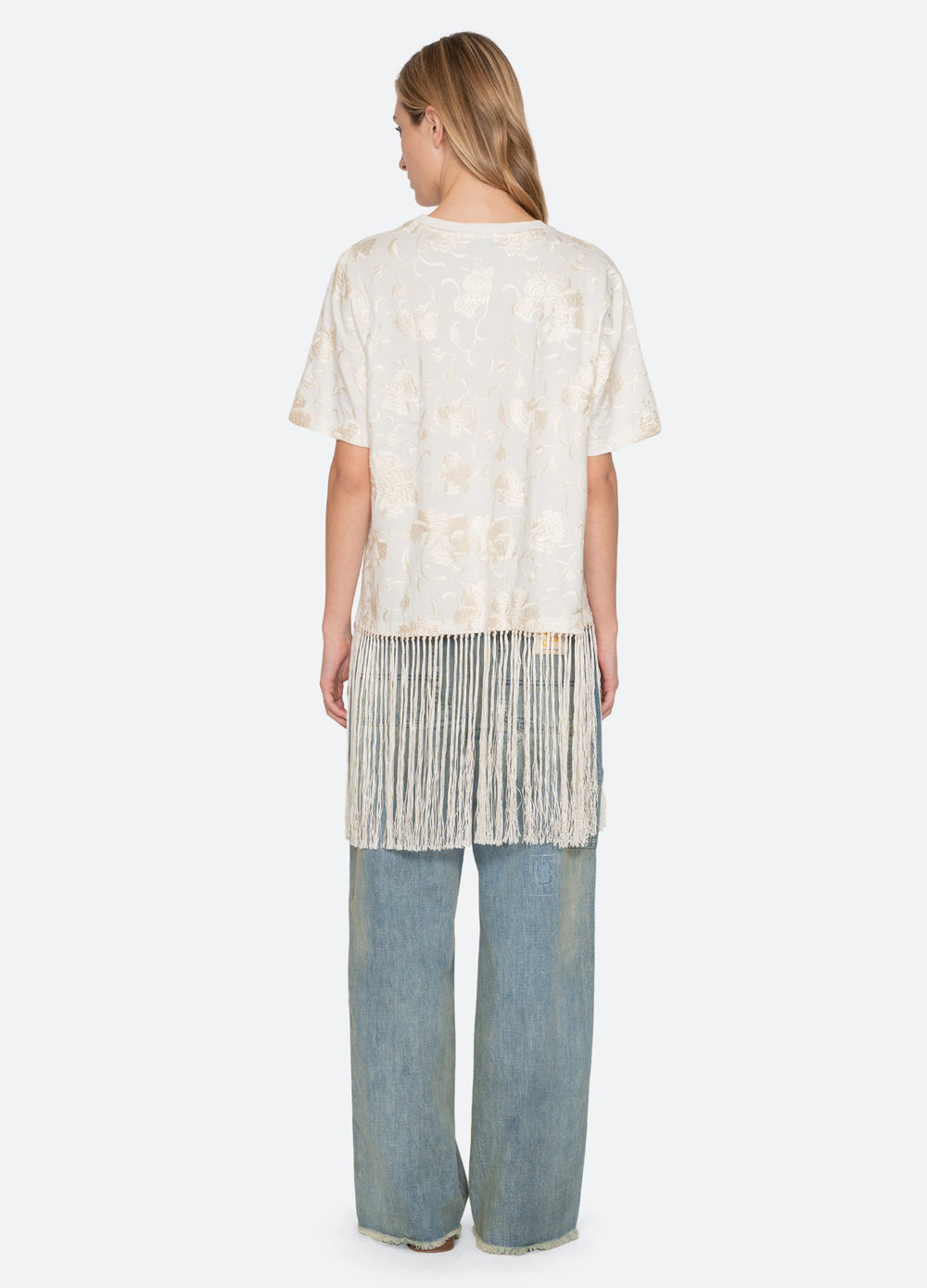 White Rafina Combo T-Shirt | Sea New York