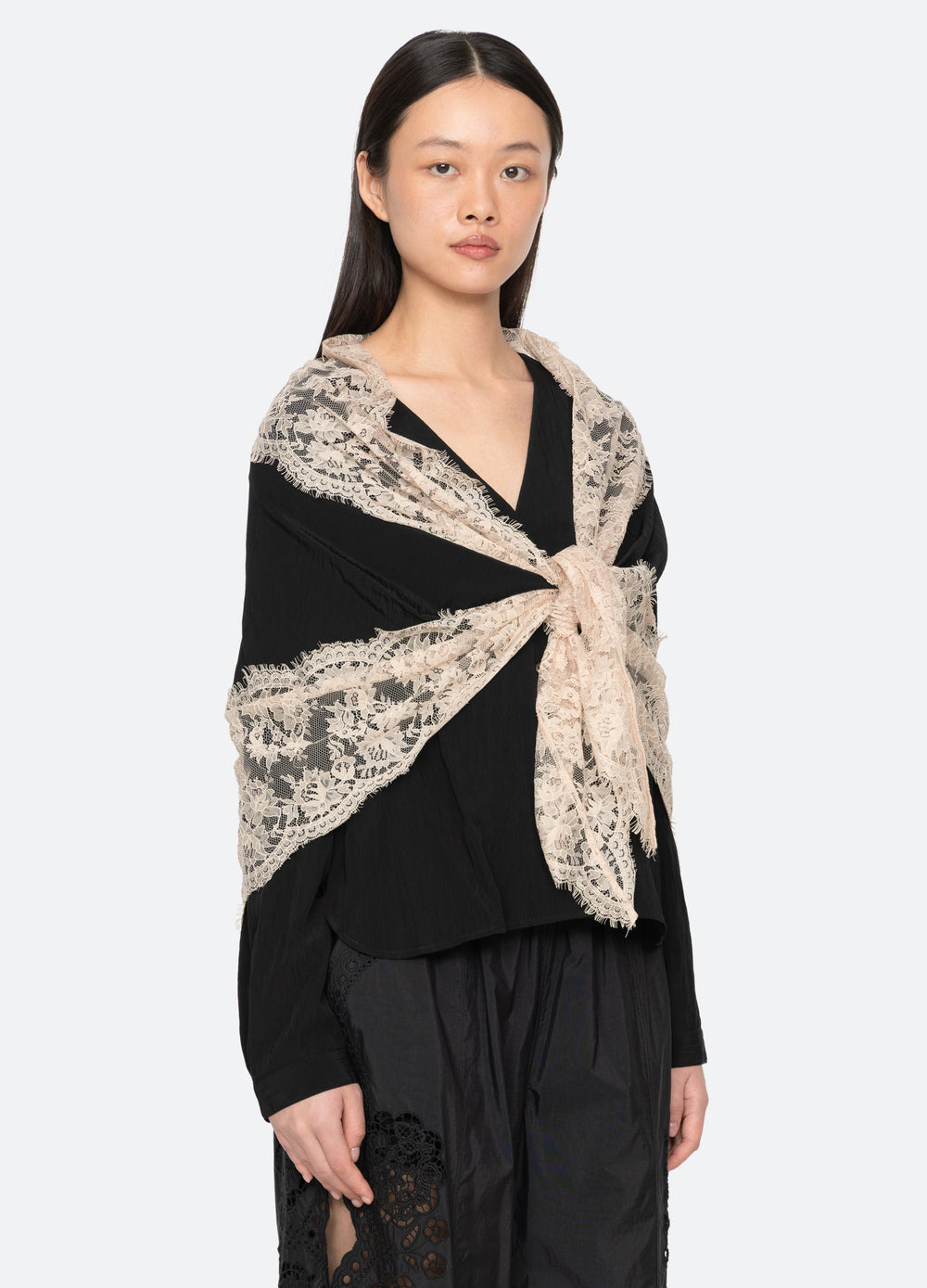 Black Lisette Blouse | Sea New York