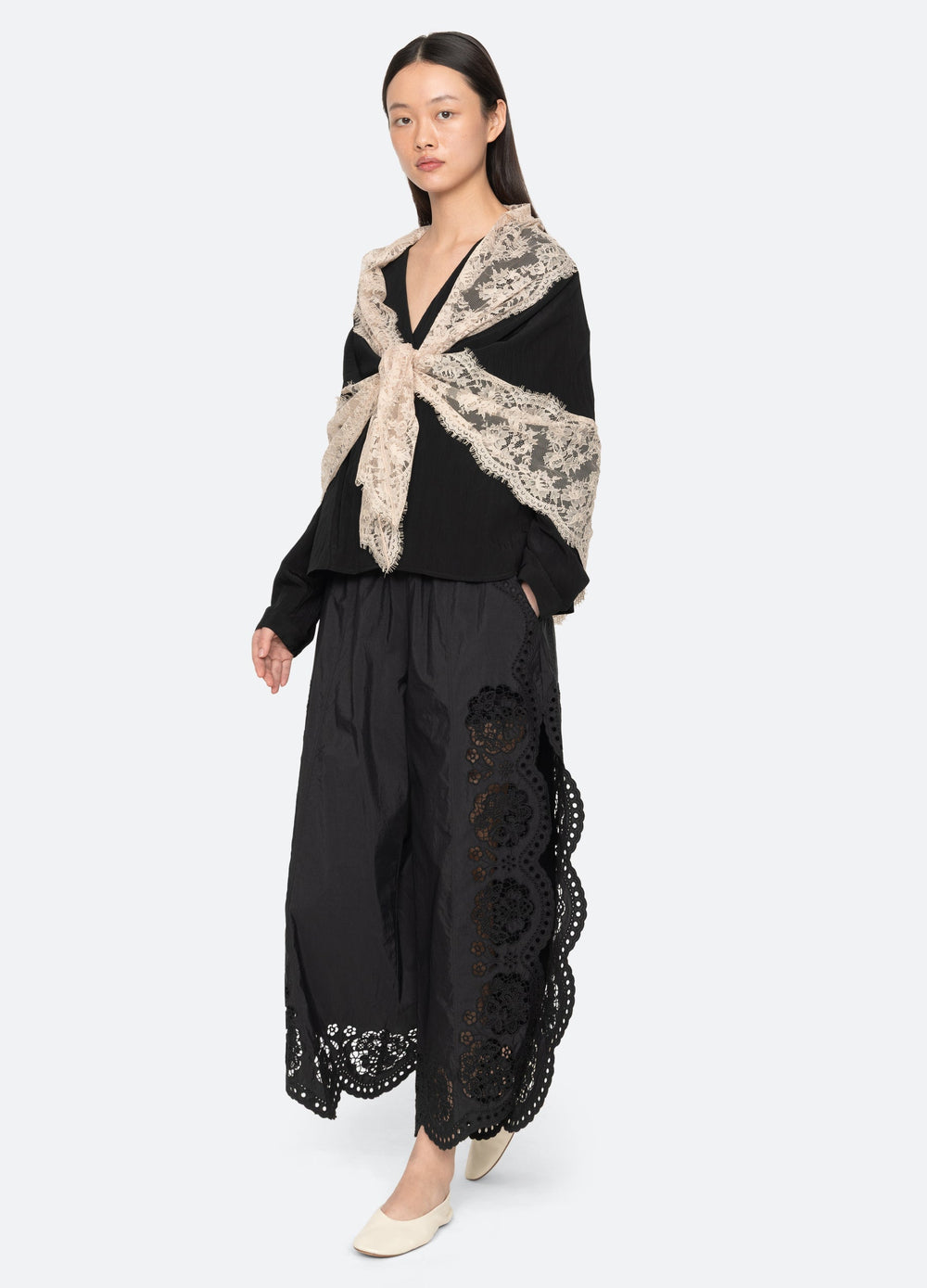 Black Lisette Blouse | Sea New York