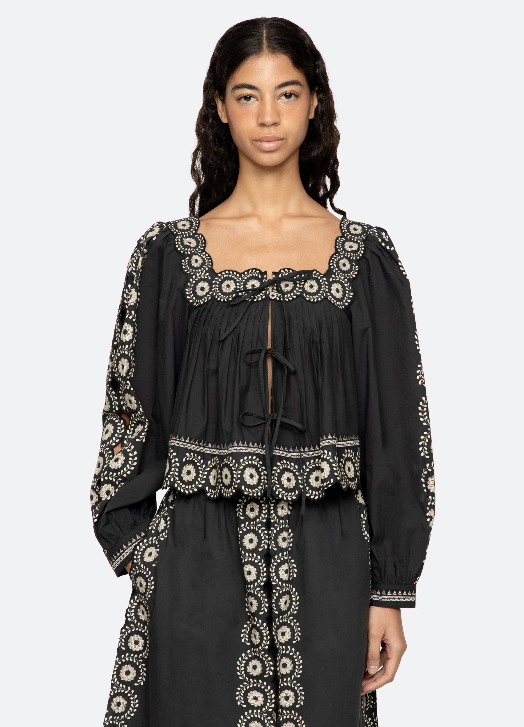 Black Mirabel Top | Sea New York