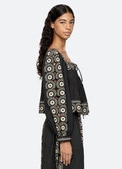Black Mirabel Top | Sea New York