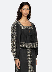 Black Mirabel Top | Sea New York