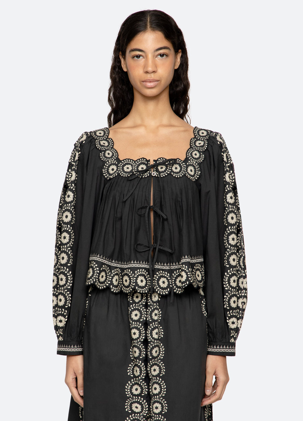 Black Mirabel Top | Sea New York