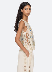 Cream Adonna Top | Sea New York
