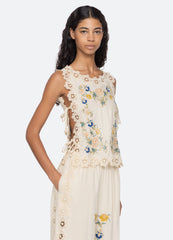 Cream Adonna Top | Sea New York