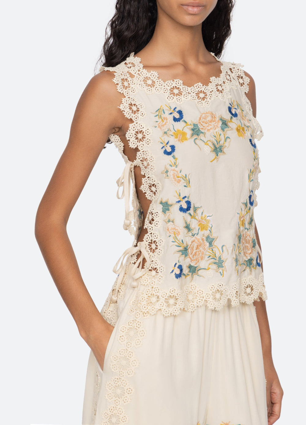 Cream Adonna Top | Sea New York