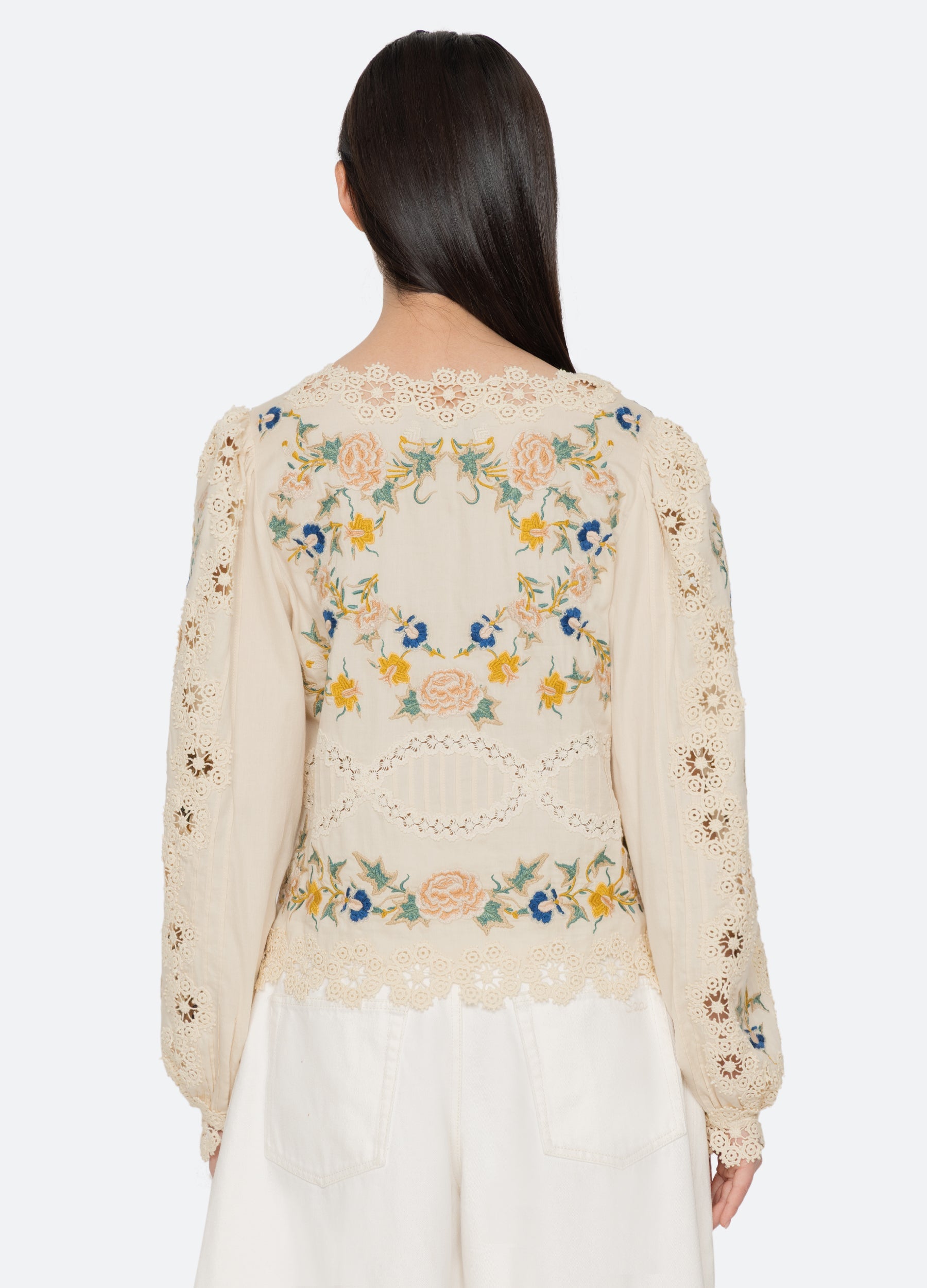 Cream Adonna L/S Top | Sea New York