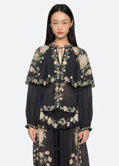 Black Christina Blouse | Sea New York